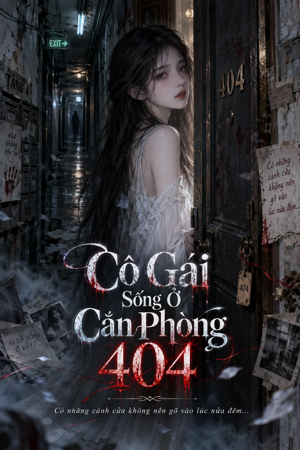 Bìa Cô Gái Sống Ở Căn Phòng 404
